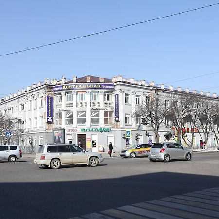 Centralnaya Hotel Ussurijsk Exteriör bild